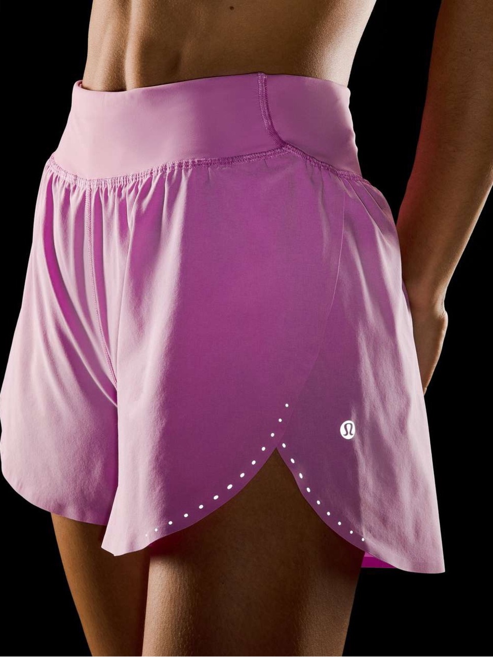 nwot Lululemon fast and free shorts sz 0